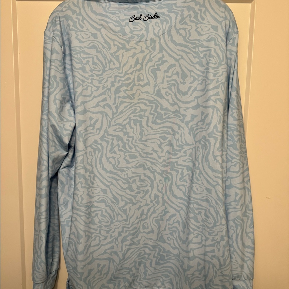 Bad birdie Large men’s quarter zip. Never worn